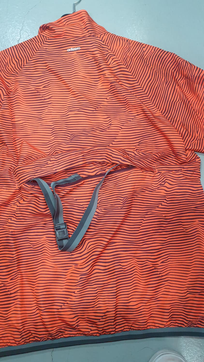 아디다스 오렌지색지브라 바람막이 95 상품이미지6