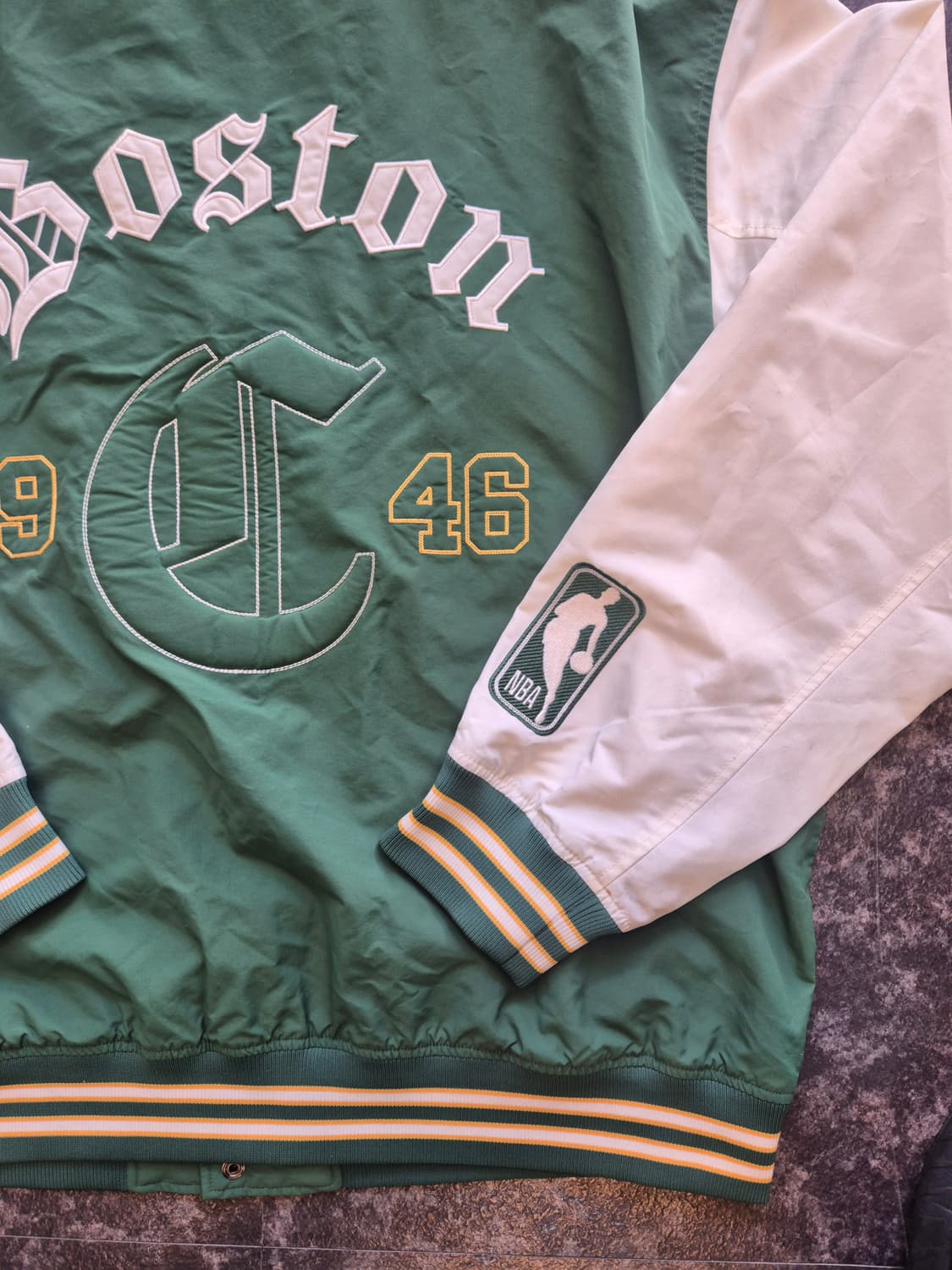 NBA 보스턴 셀틱스 나일론 바시티 자켓 -XXL 상품이미지7