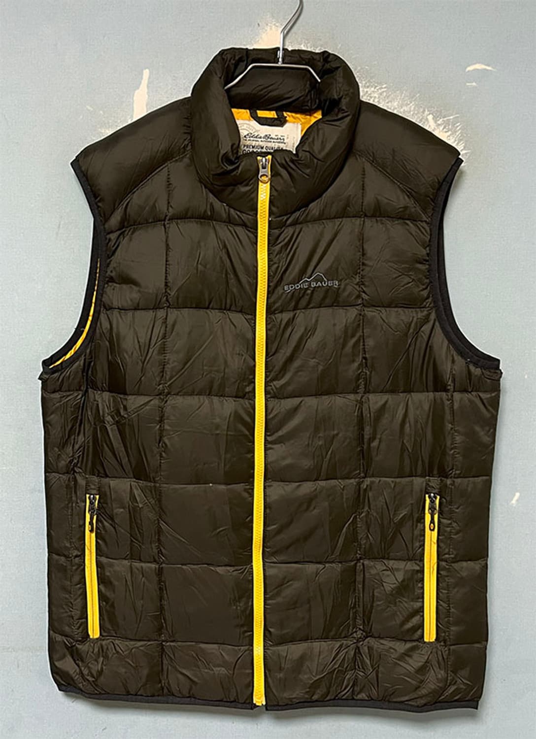 에디바우어 남자 패딩조끼 구스다운 캐주얼 XL 105 상품이미지1