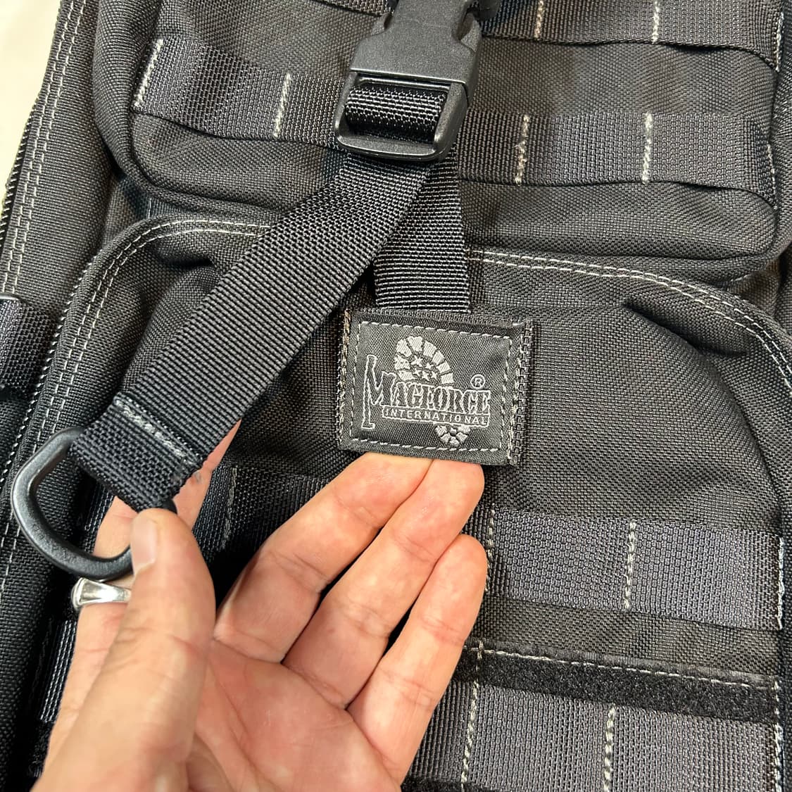 맥포스 슈퍼팔콘 텍티컬 밀리터리 백팩 블랙 상품이미지2