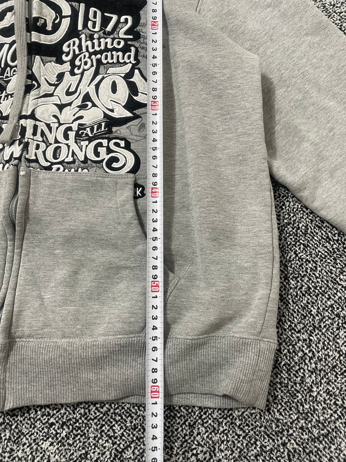 빈티지9. 에코언리미티드 올드스쿨 그래픽 후드집업 후디 Y2K 상품이미지8