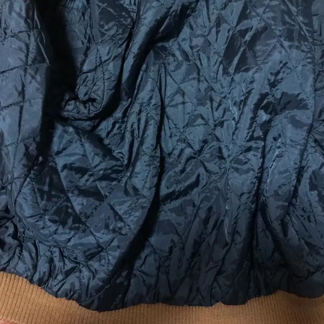 빈티지 자수 블루종 봄버 자켓 상품이미지6