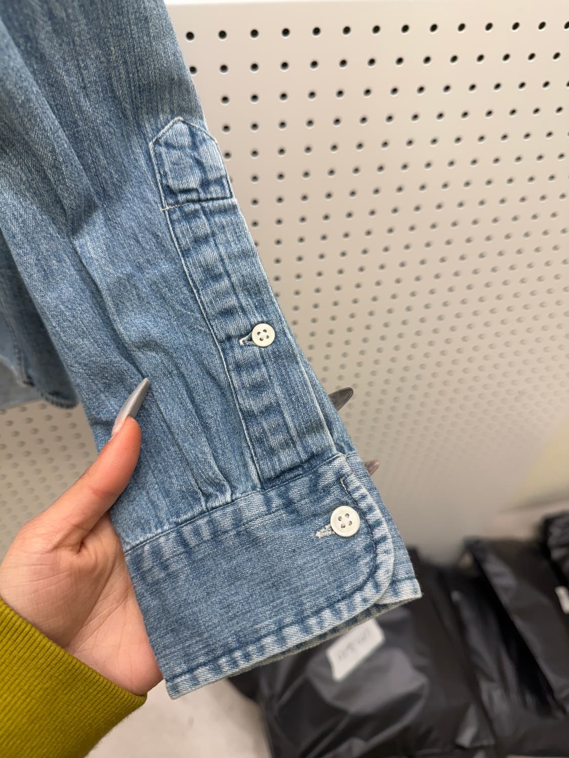 랄프로렌 포니 자수 데님 셔츠 U1085 상품이미지4