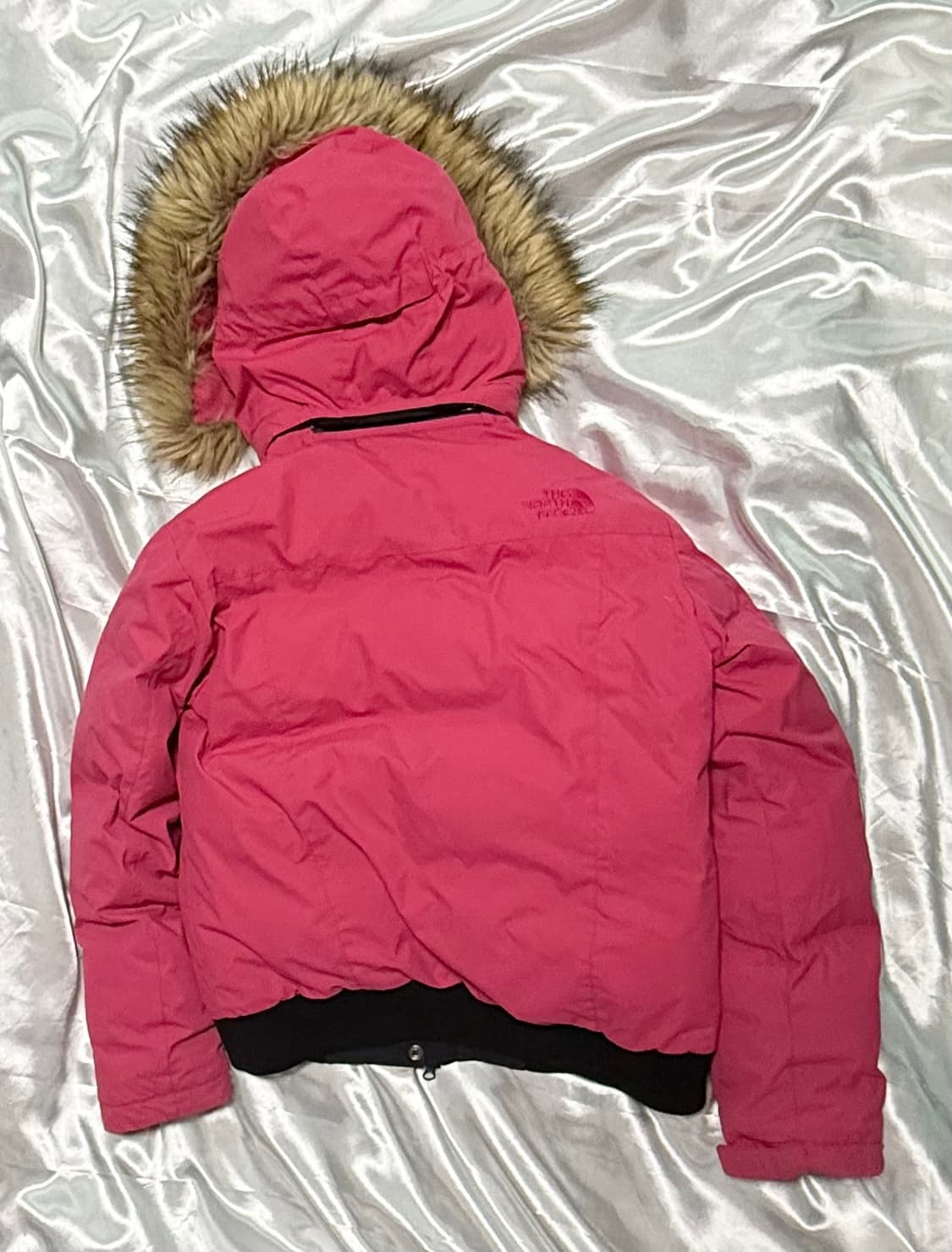 무배) 노스페이스 핫핑크 분홍 퍼 숏패딩 빈티지 95 맥머도 N2B 상품이미지2