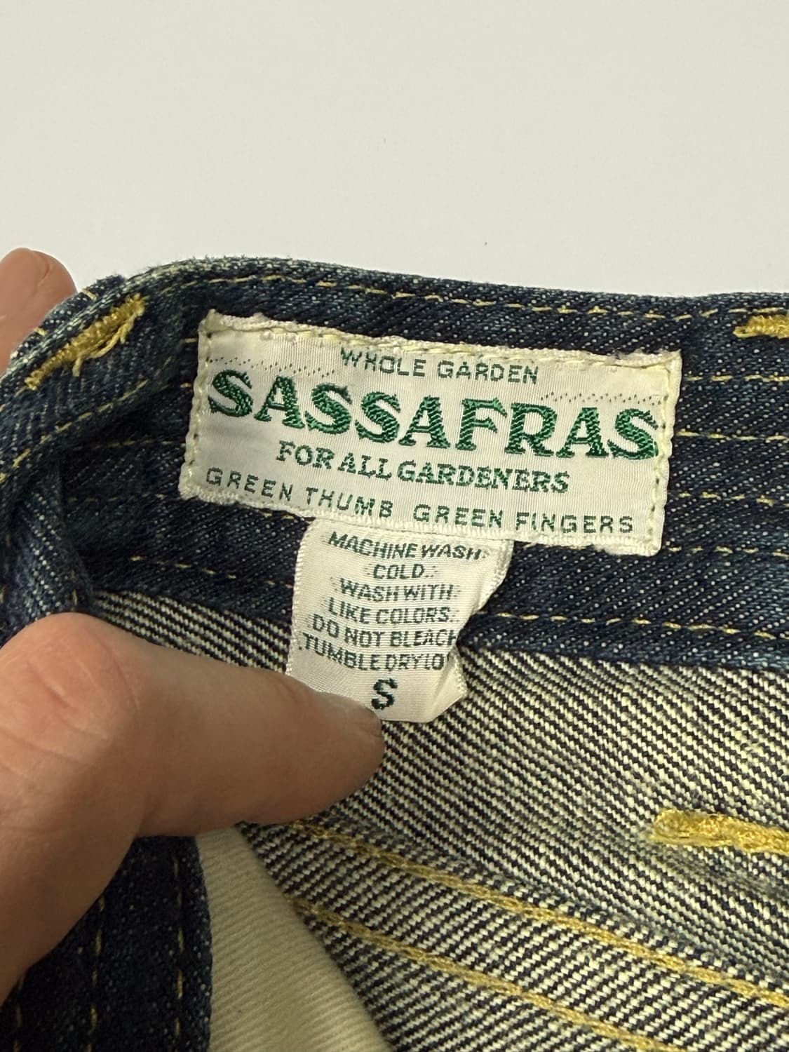 (30) 사사프라스 데님 가드너 팬츠 상품이미지6