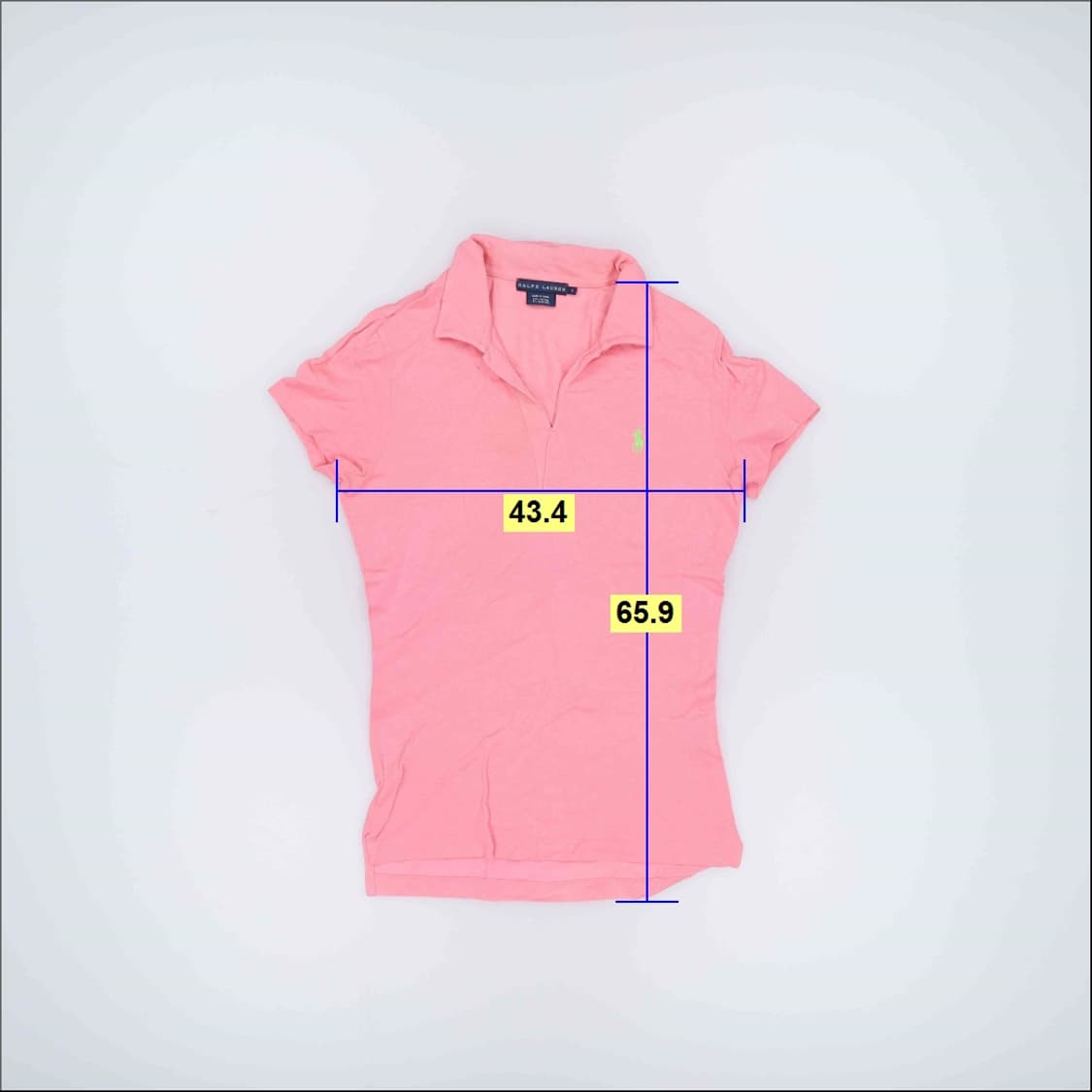 S 랄프로렌 여성 반팔카라티 0219H1 상품이미지6