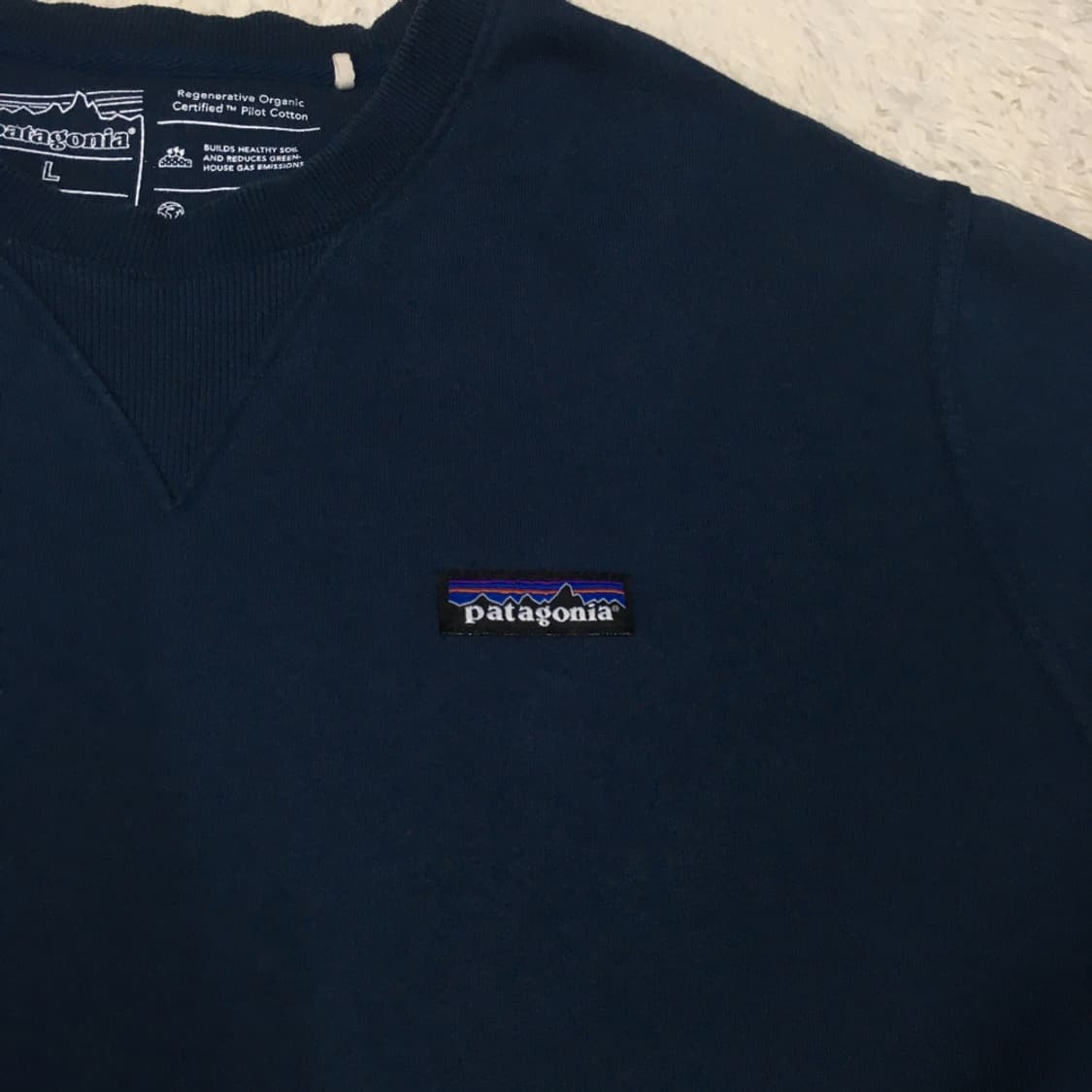 파타고니아 스몰로고 맨투맨 DD12 상품이미지4