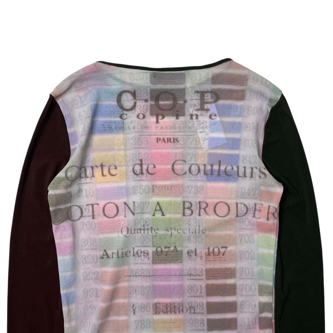 Cop copine 'color finder' 메쉬 탑 상품이미지8