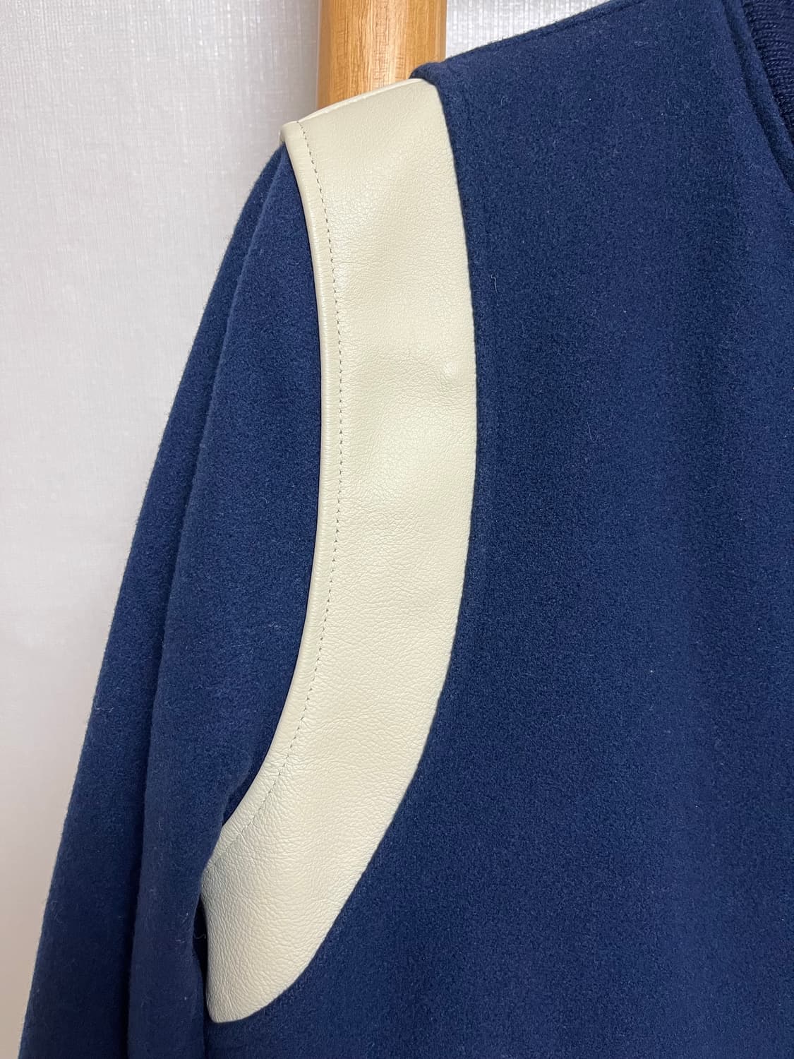 (M) 에임레온도르x골든베어 울 크레스트 바시티 자켓 상품이미지2