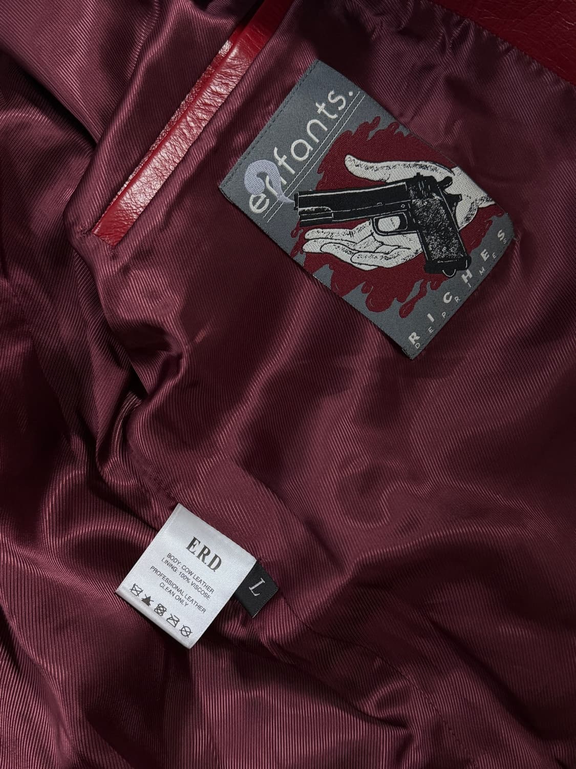 [L]ERD the bully jacket red 상품이미지6