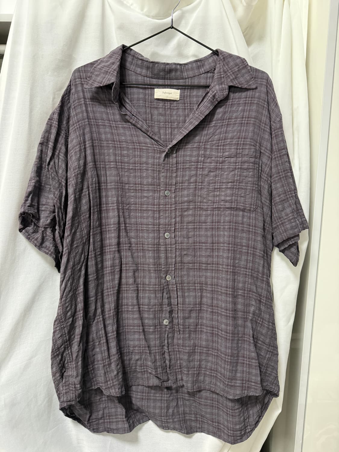 파브레가 Kylie Check Half Shirts 상품이미지1