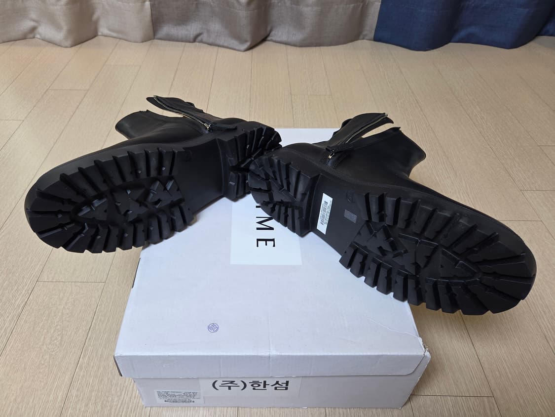 [정품] 타임옴므 23FW 남성 첼시부츠 블랙 270 size 상품이미지7