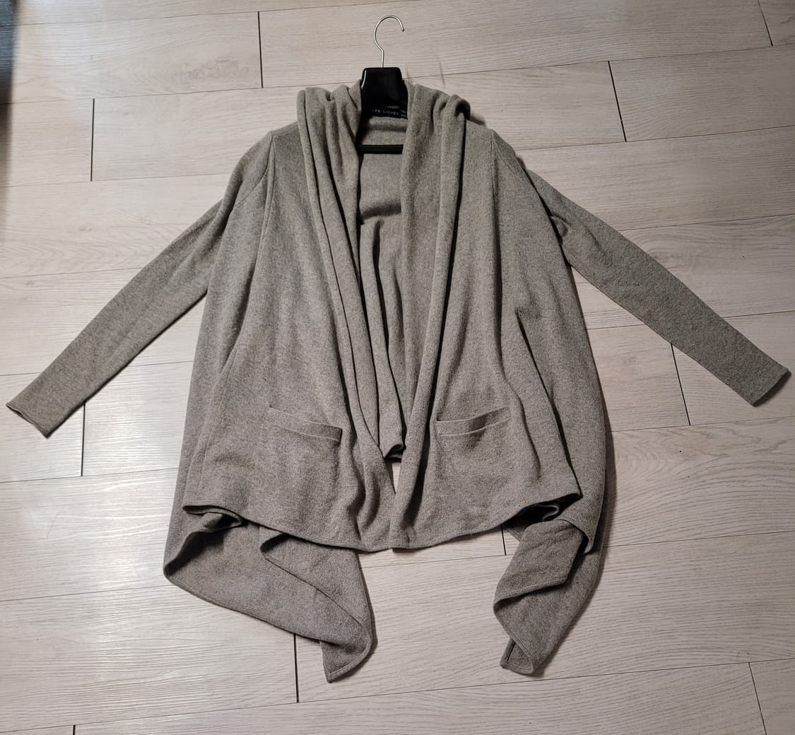 랄프로렌 캐시미어 후드 숄 가디건 S 상품이미지3