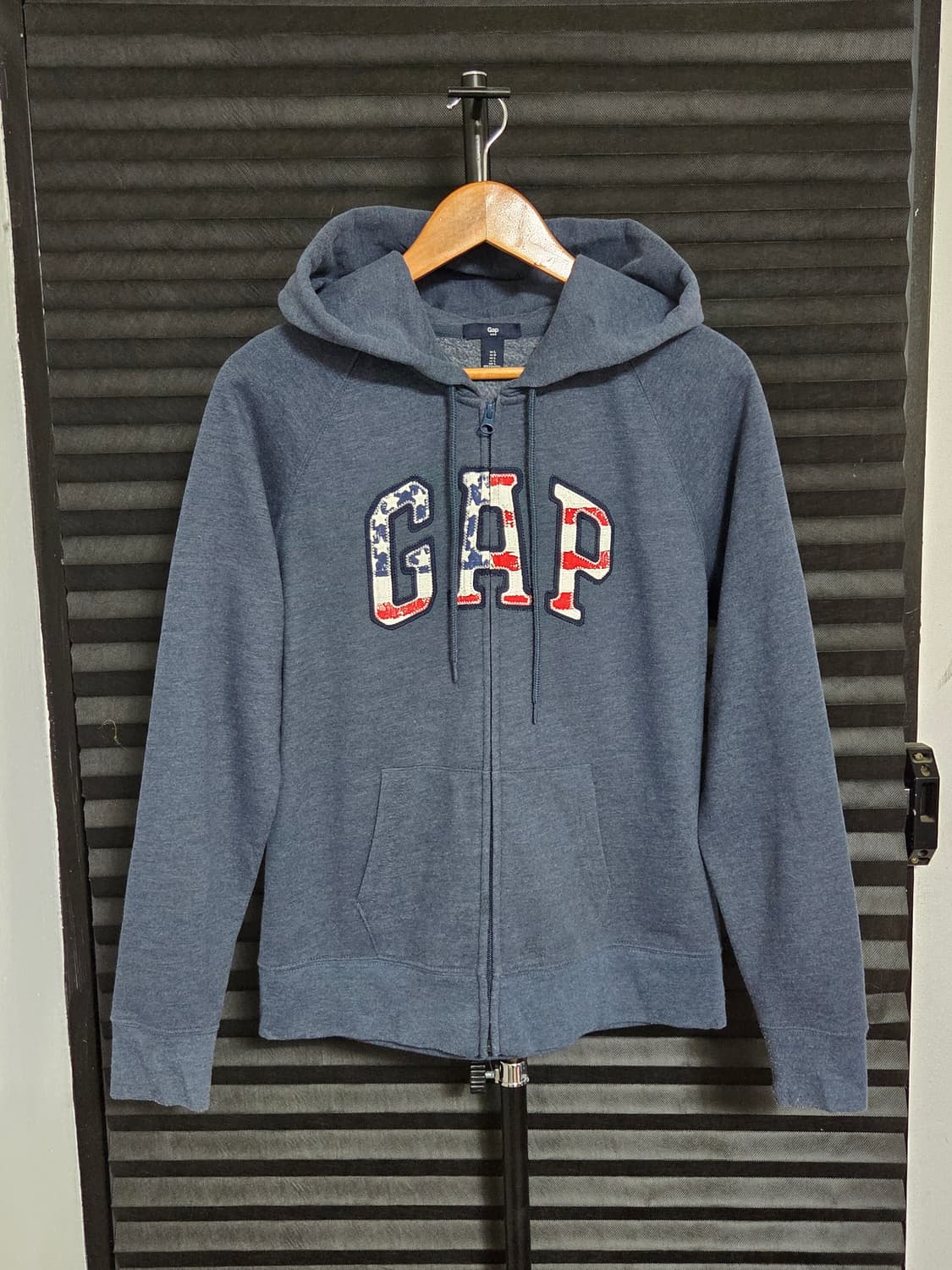 [GAP] 빈티지 성조기 아치 로고 후드집업 | 00127 상품이미지1