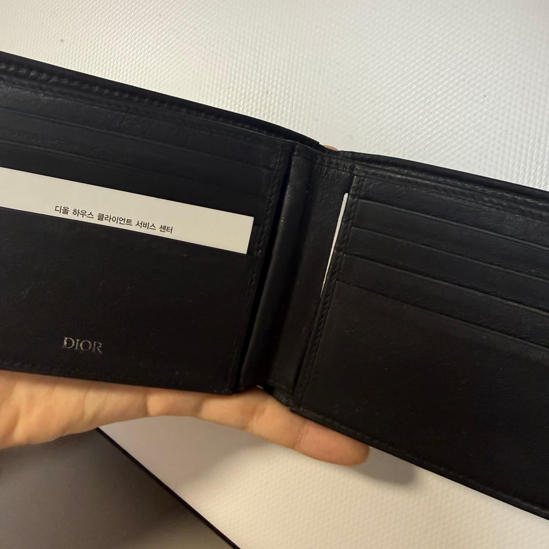 디올 오블리크 갤럭시 반지갑 상품이미지2