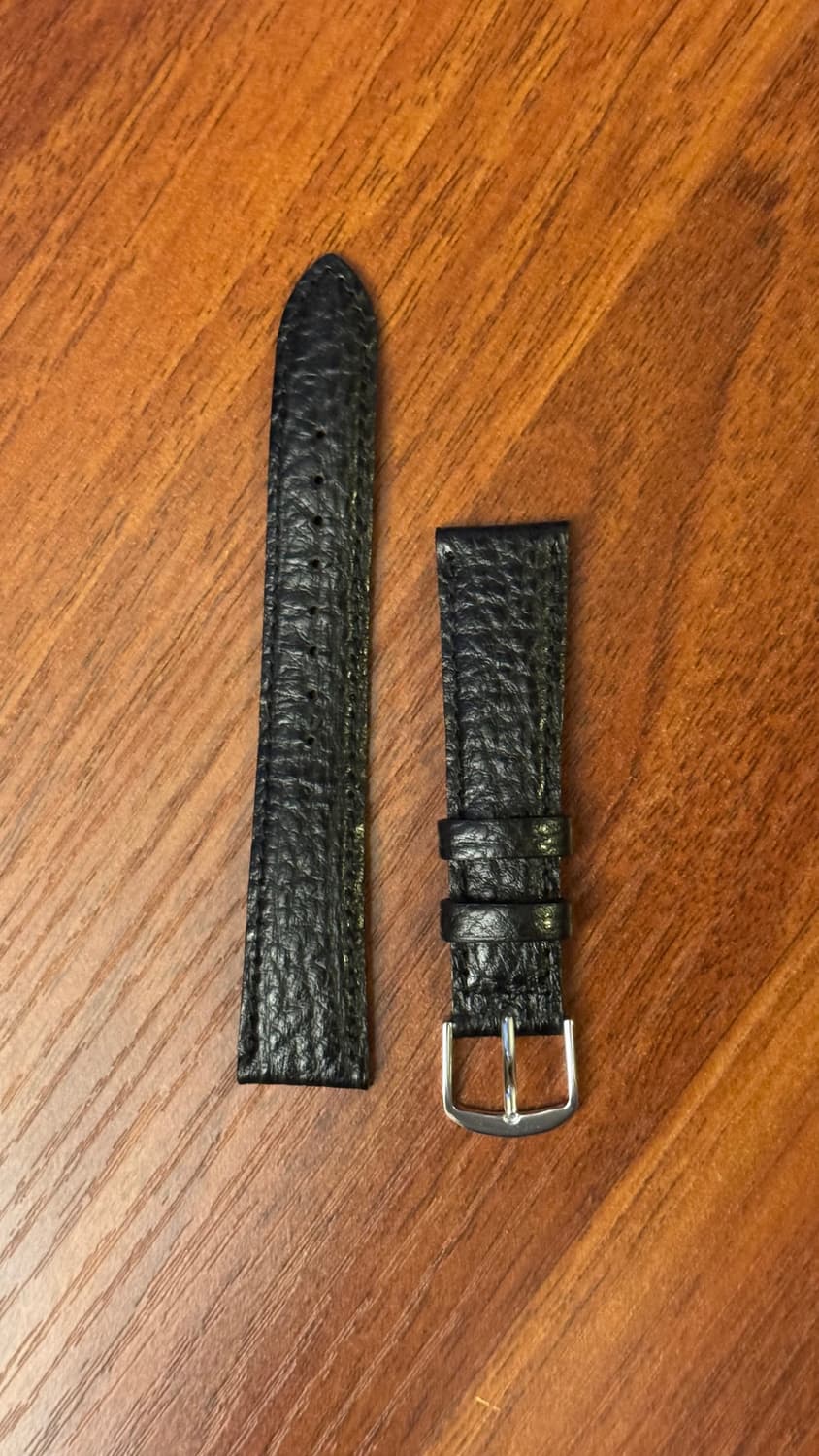 Seiko 세이코 정품 가죽 스트랩 18mm 미사용 상품이미지2