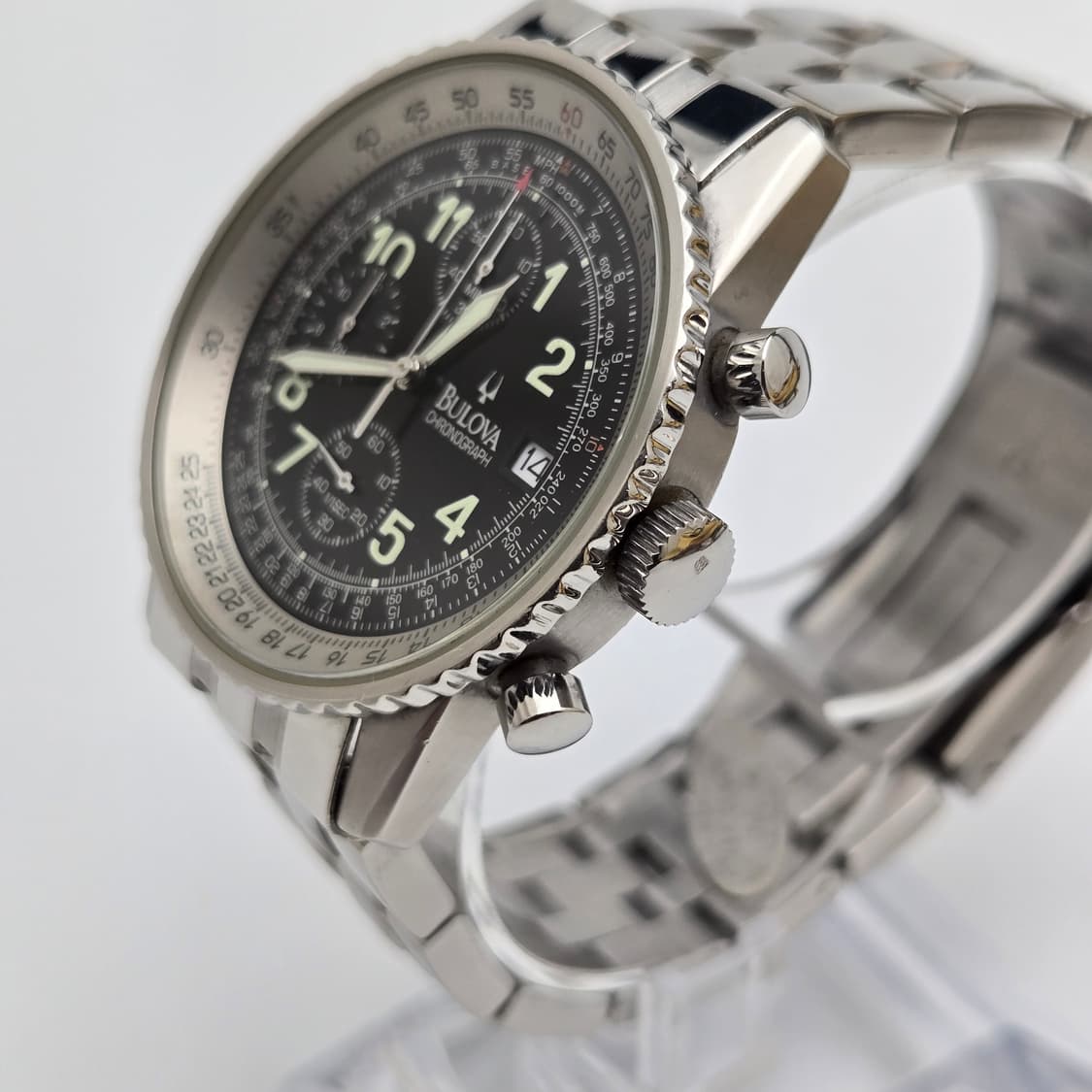 부로바 항공시계(쿼츠) 상품이미지5