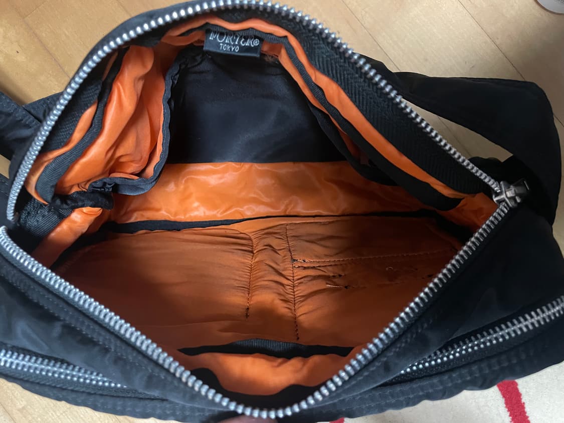 요시다포터 탱커 숄더백 L 라지 블랙 상품이미지7