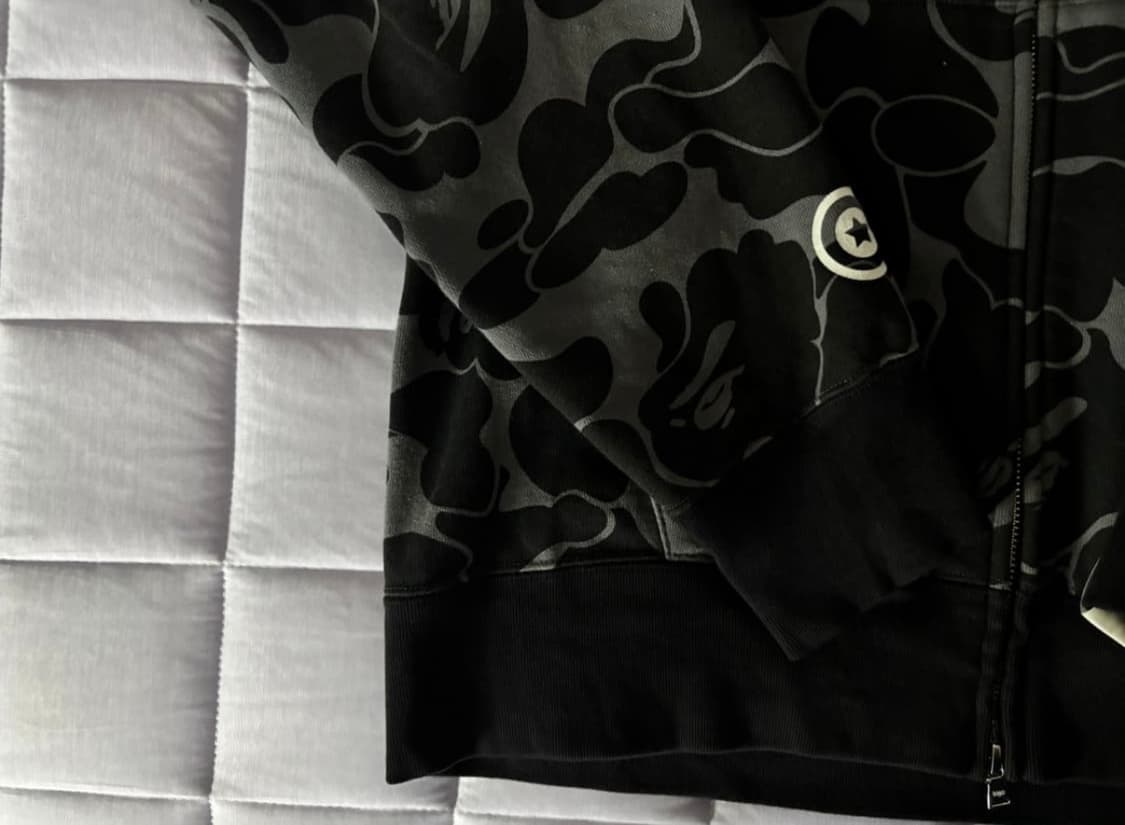 (bape)베이프 디태처블 샤크후드 XL 상품이미지9