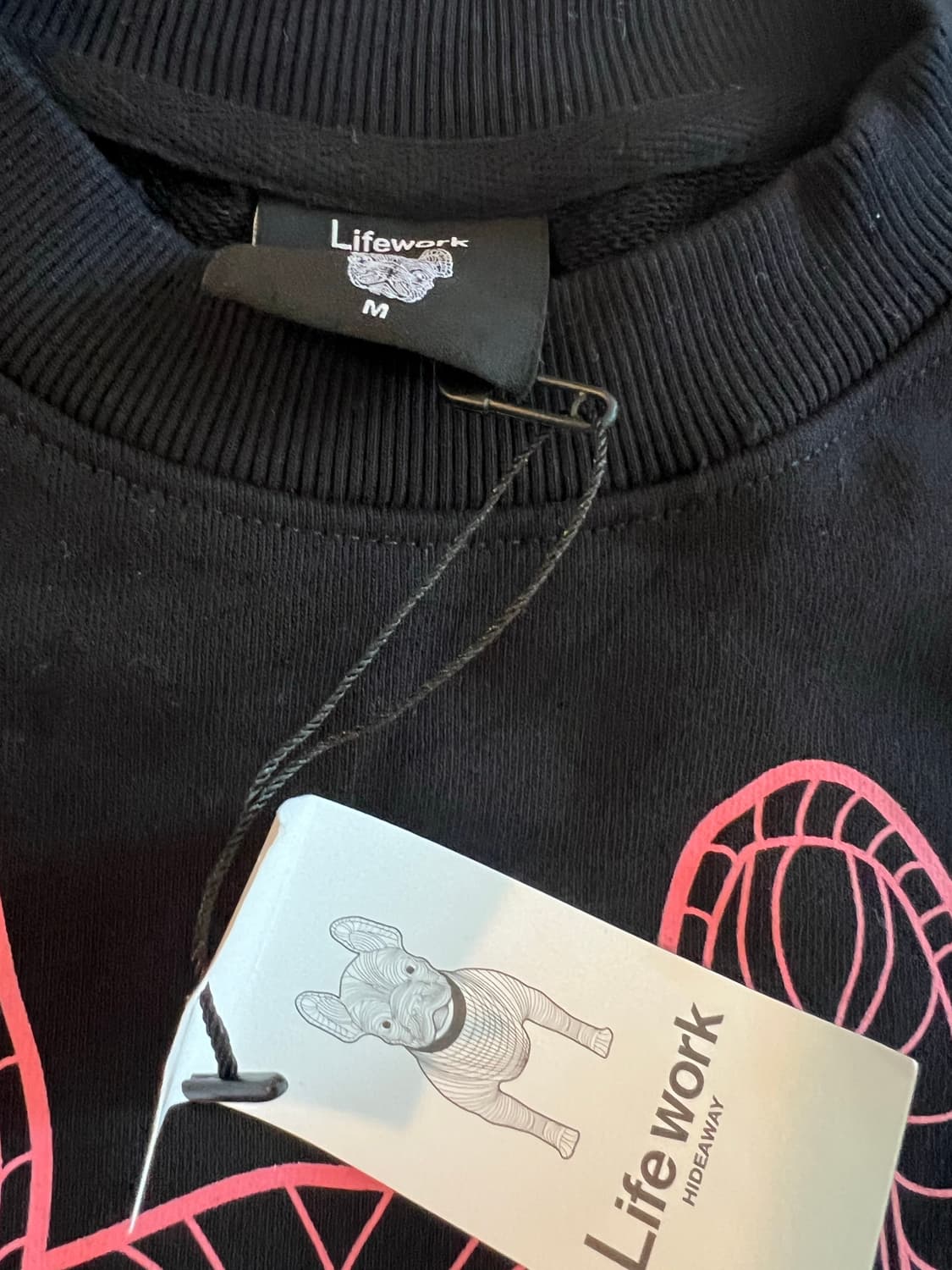 라이프워크 라독 빅로고 맨투맨 상품이미지3