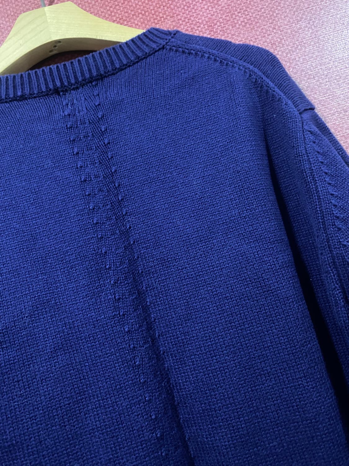 마리떼 프랑소와 저버 네이비 로고 니트 S 상품이미지7