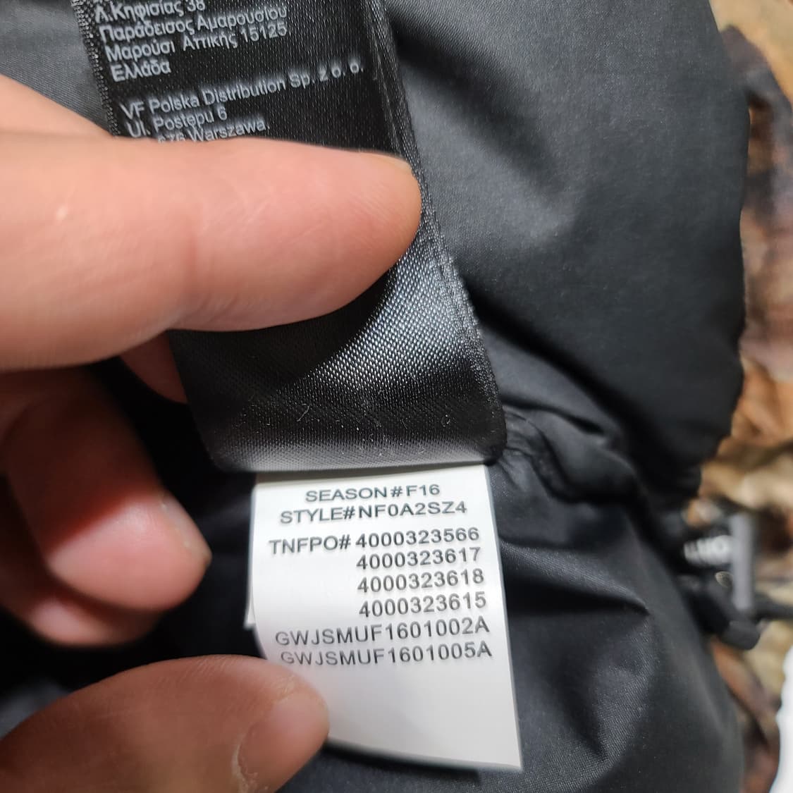 16fw 슈프림 노스페이스 낙엽 눕시[XL] 상품이미지9