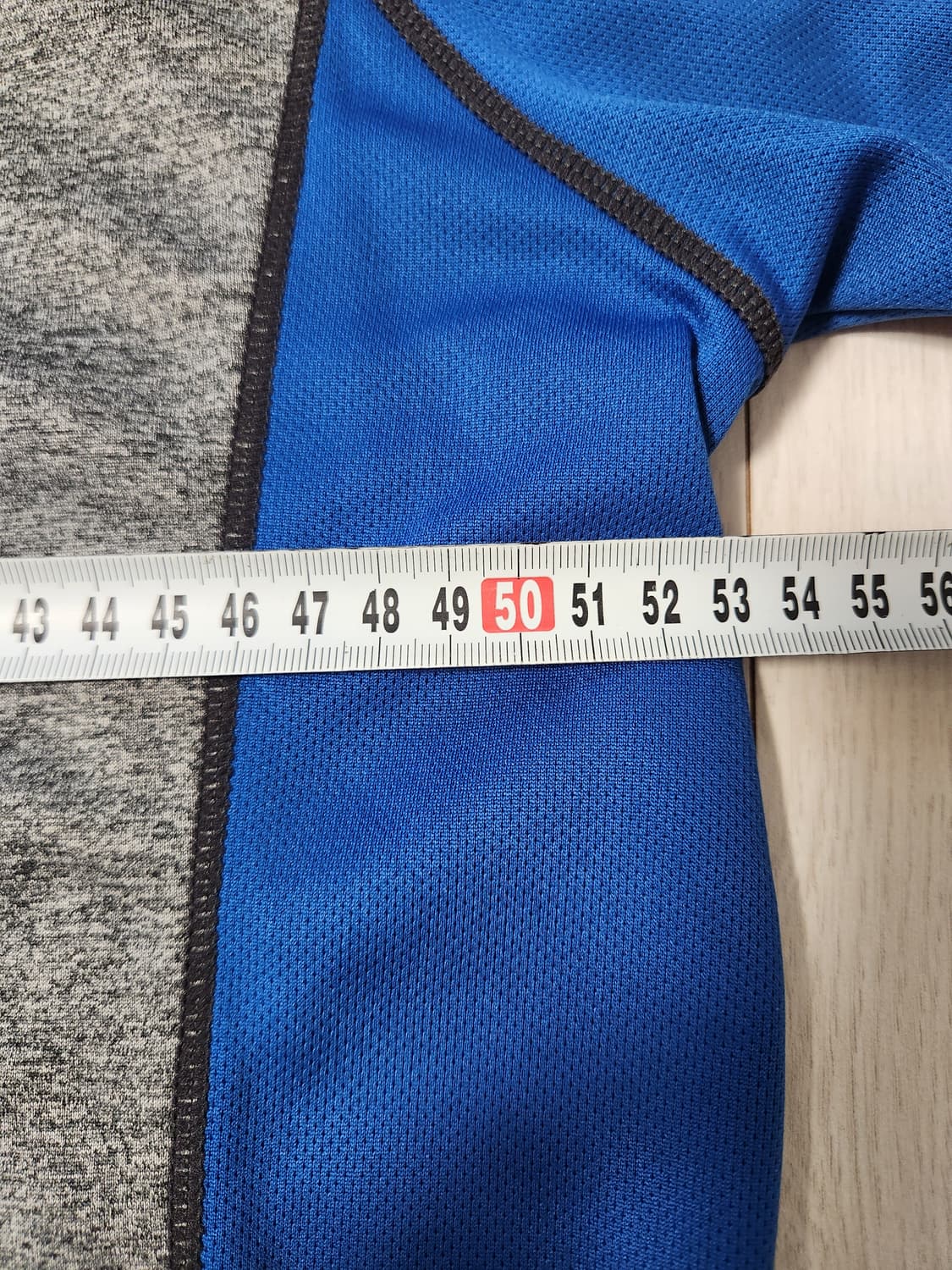 택 새상품) 컬럼비아 블루 그레이 aerocool 기능성 반팔 아노락 사 상품이미지2
