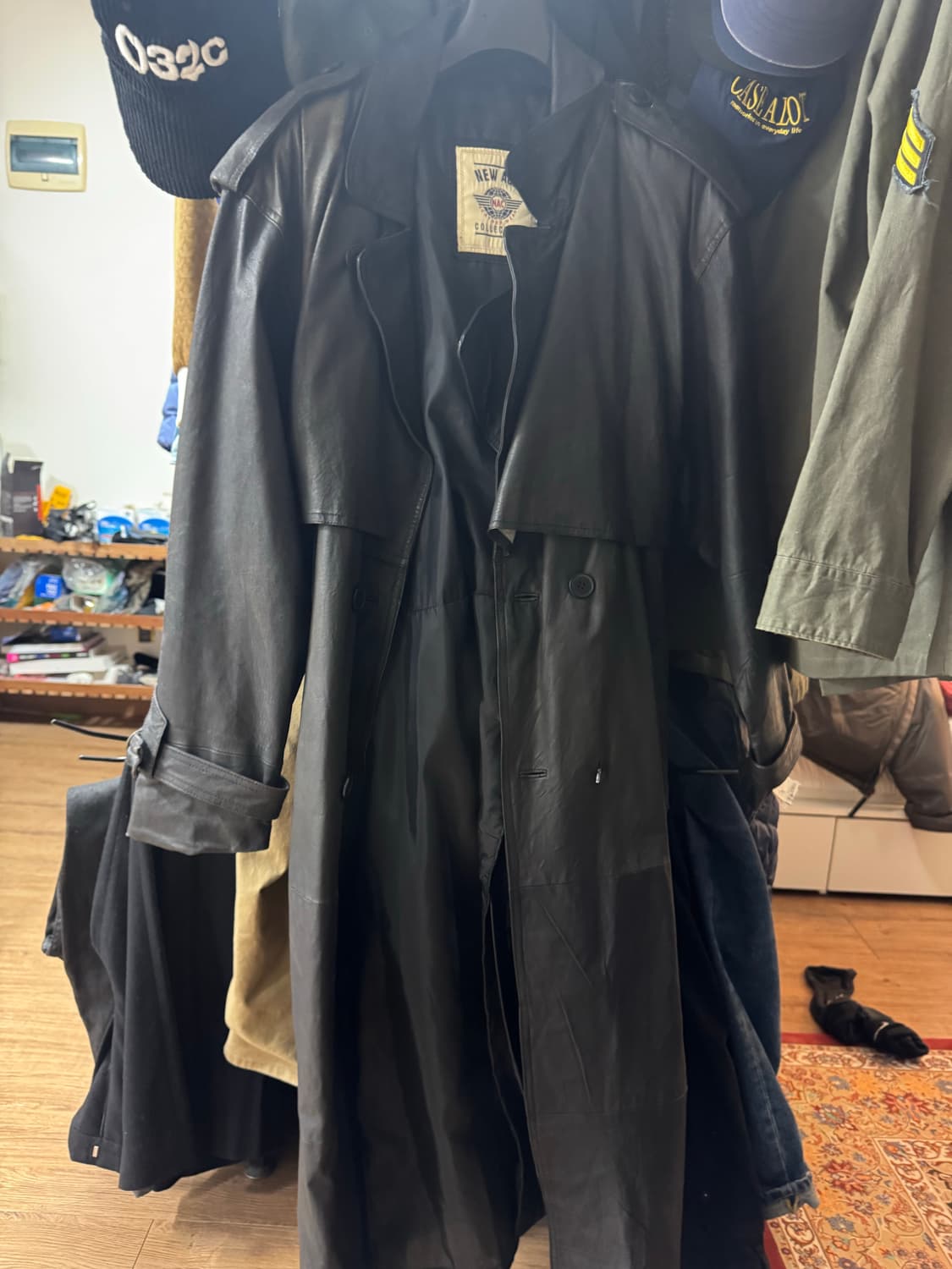 가죽 코트 상품이미지2