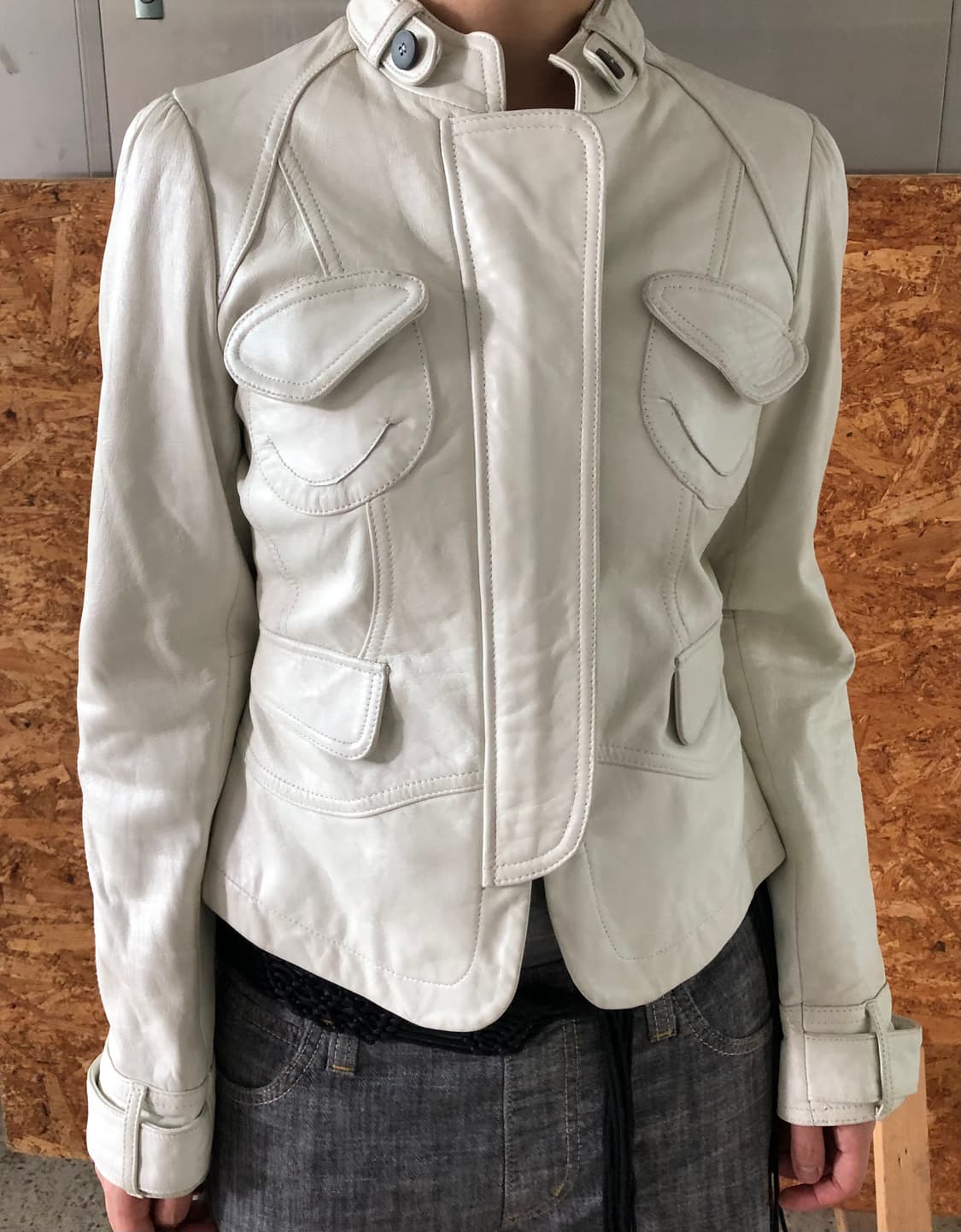 leather jk 상품이미지1