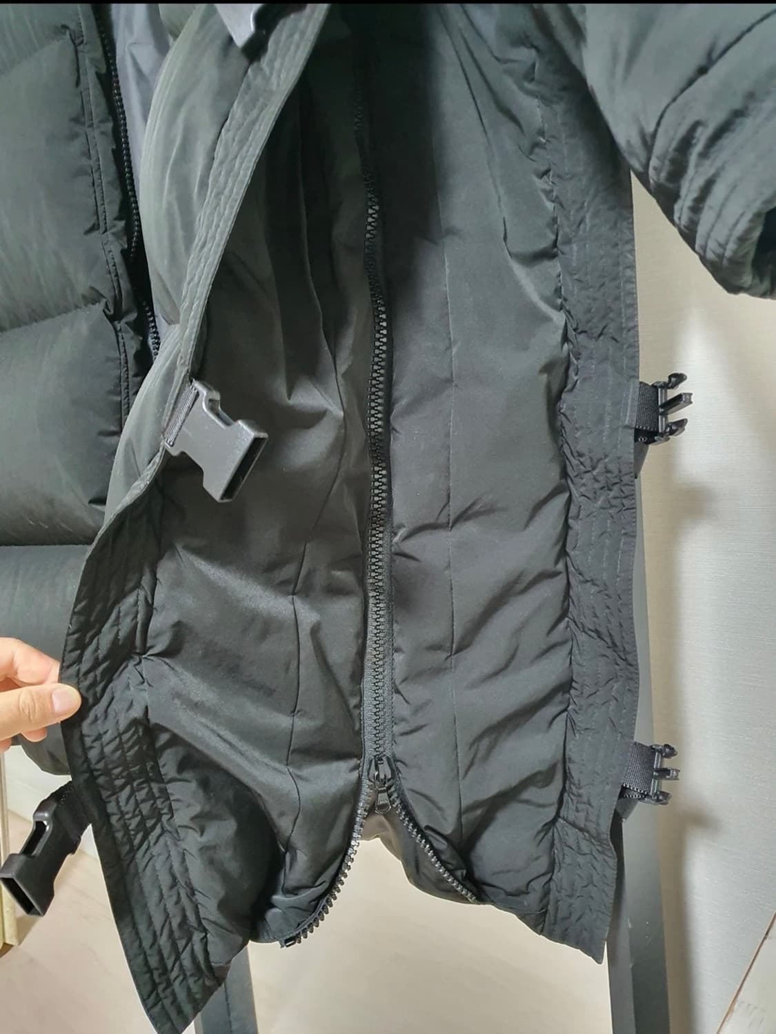 시스템 구스다운 패딩 상품이미지5