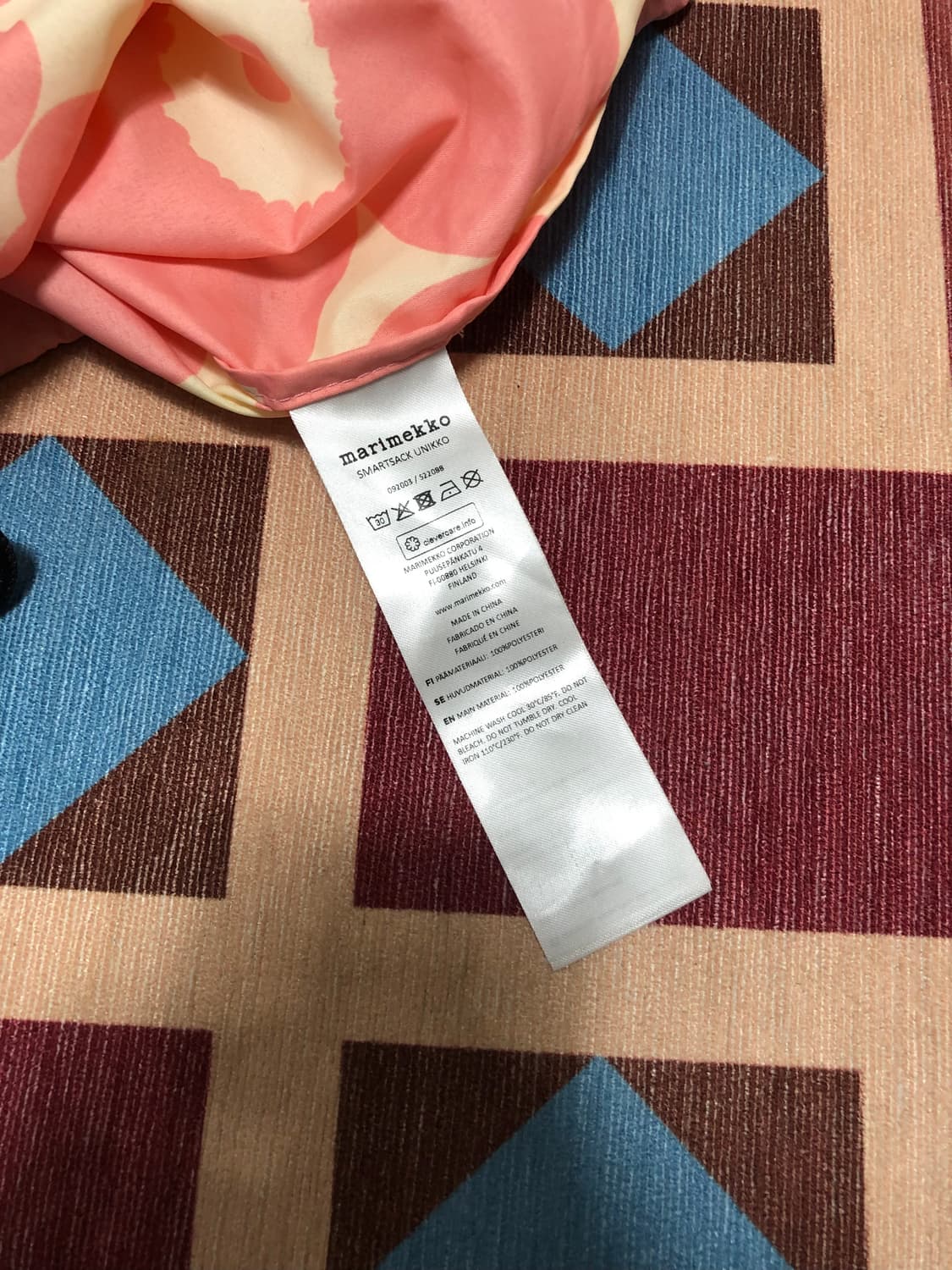 marimekko unikko 드로우스트링백 상품이미지5