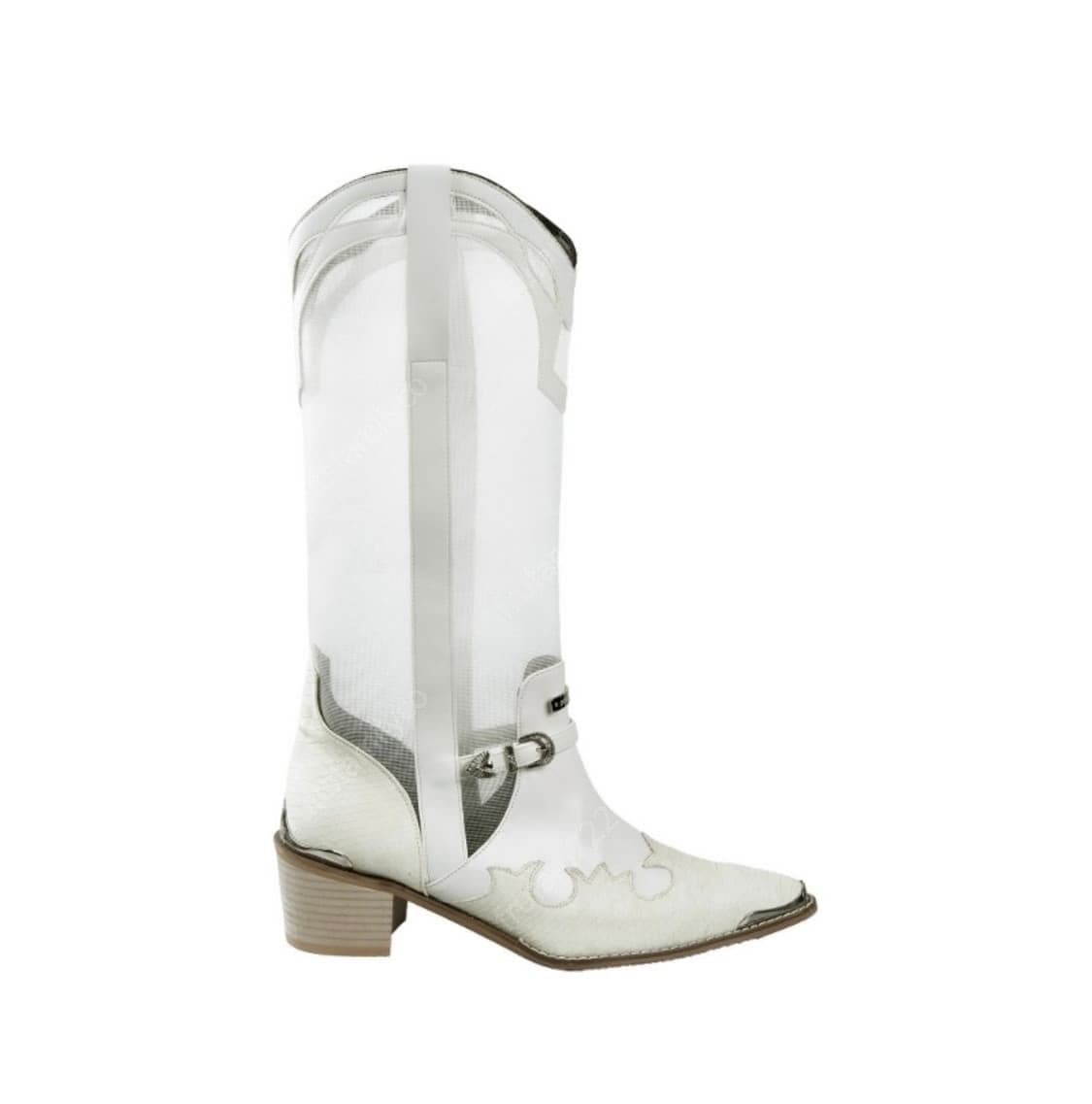 2000 아카이브스 웨스턴 부츠 (아이보리, 240) 상품이미지1