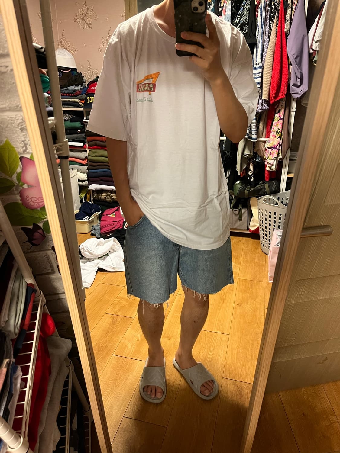 인앤아웃 버거 티셔츠 2XL IN-N-OUT BURGER 상품이미지8