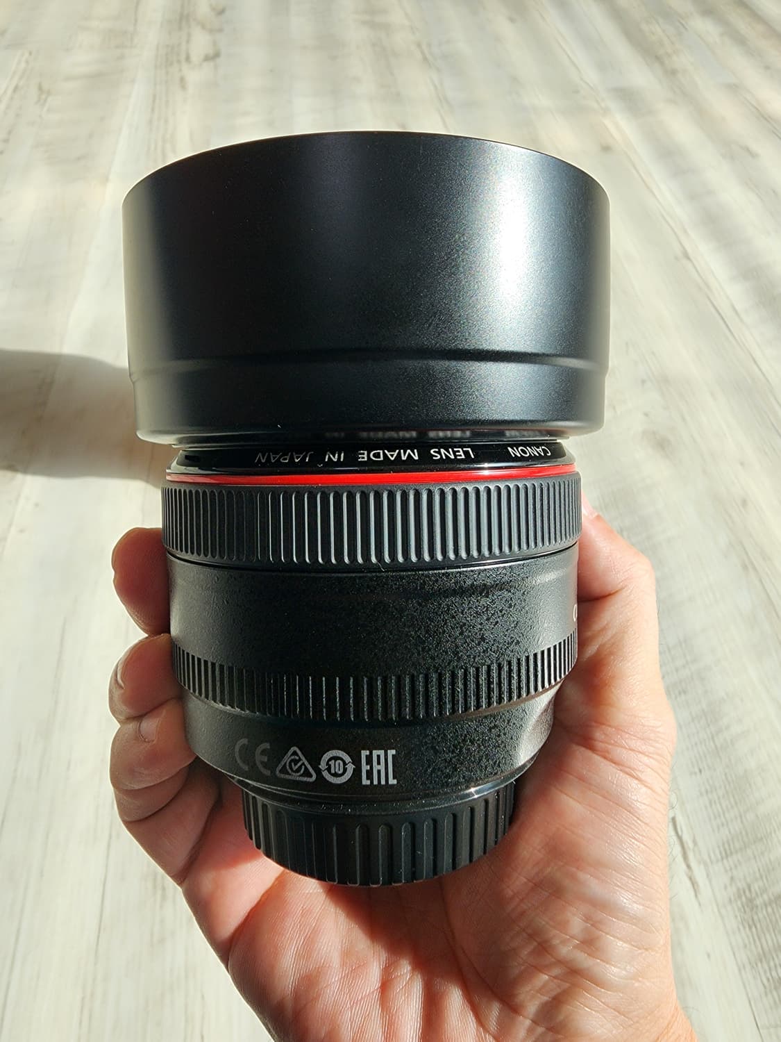 캐논 EF50mm f1.2 L 오이만두 렌즈 팜. EF 50.2 L 상품이미지3