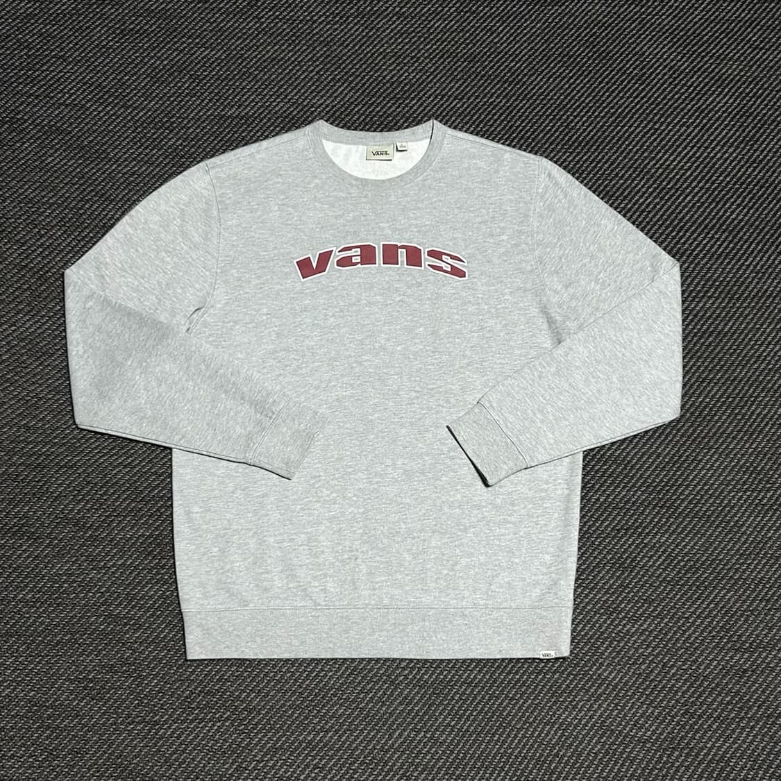 [L] Vans 반스 그레이 올드스쿨 맨투맨 상품이미지1