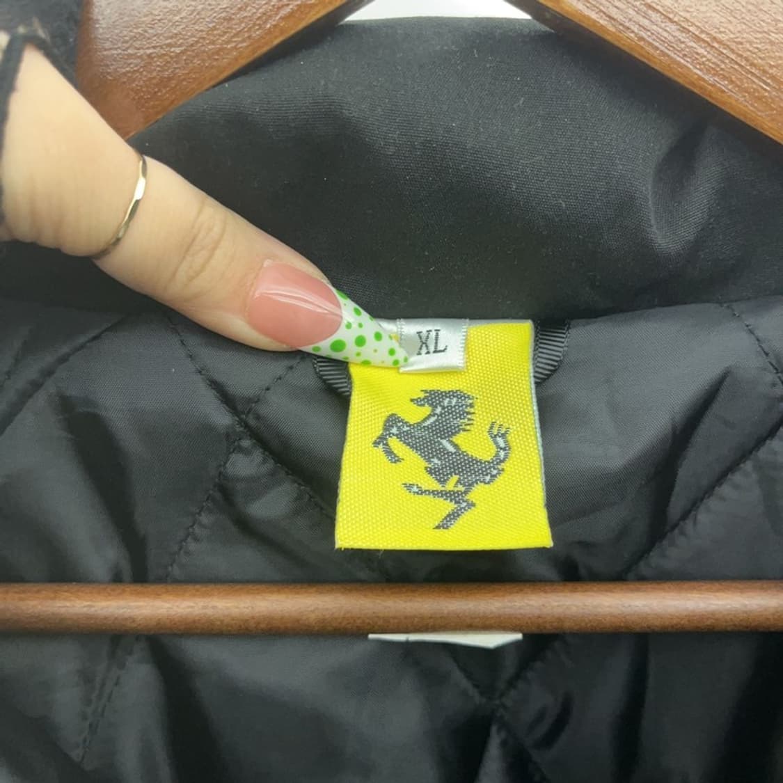 빈티지 페라리 스트릿 모터사이클 레이싱 F1 점퍼 자켓 XL C08935 상품이미지5