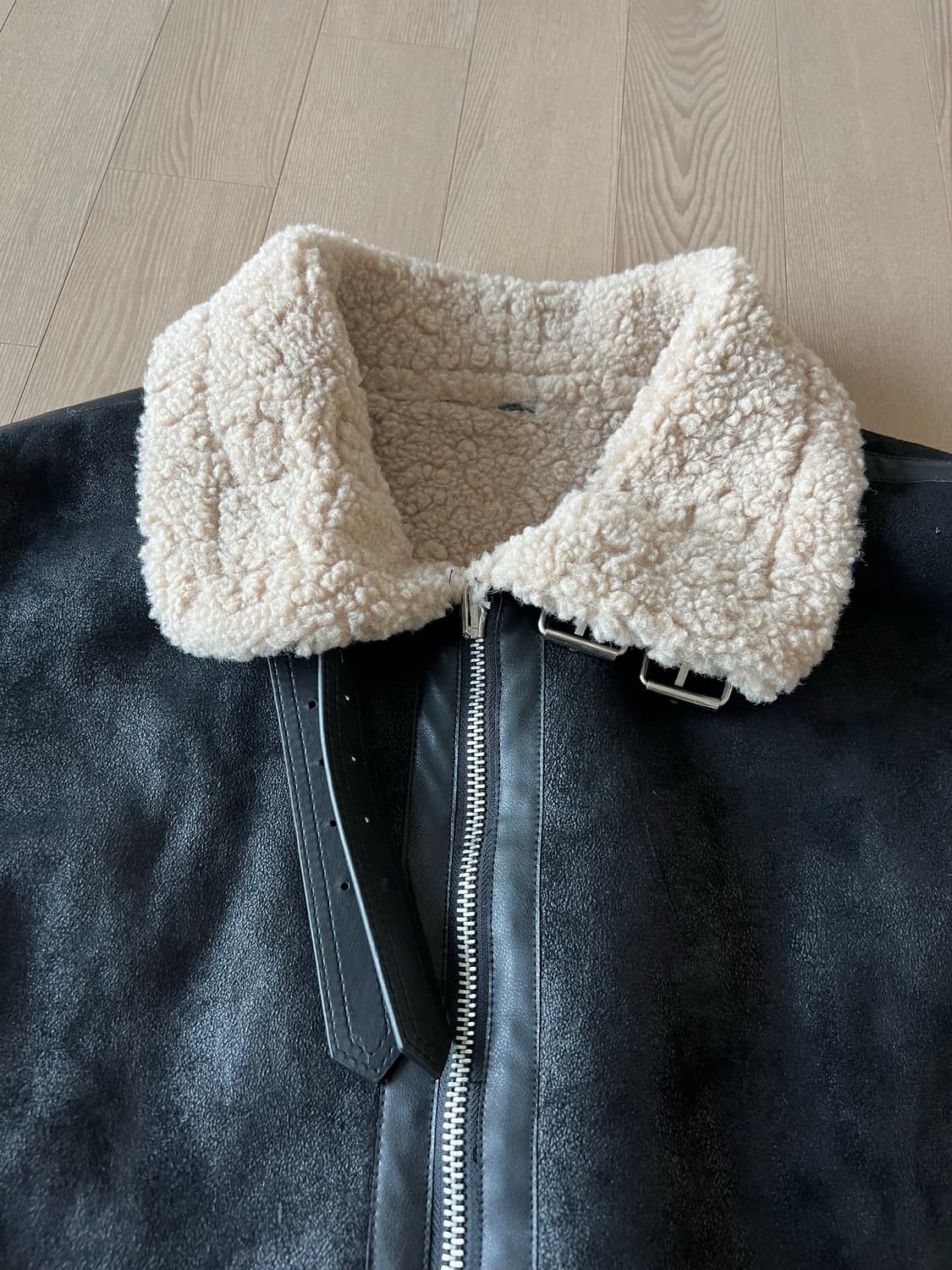 무스탕 양털 베스트  상품이미지3