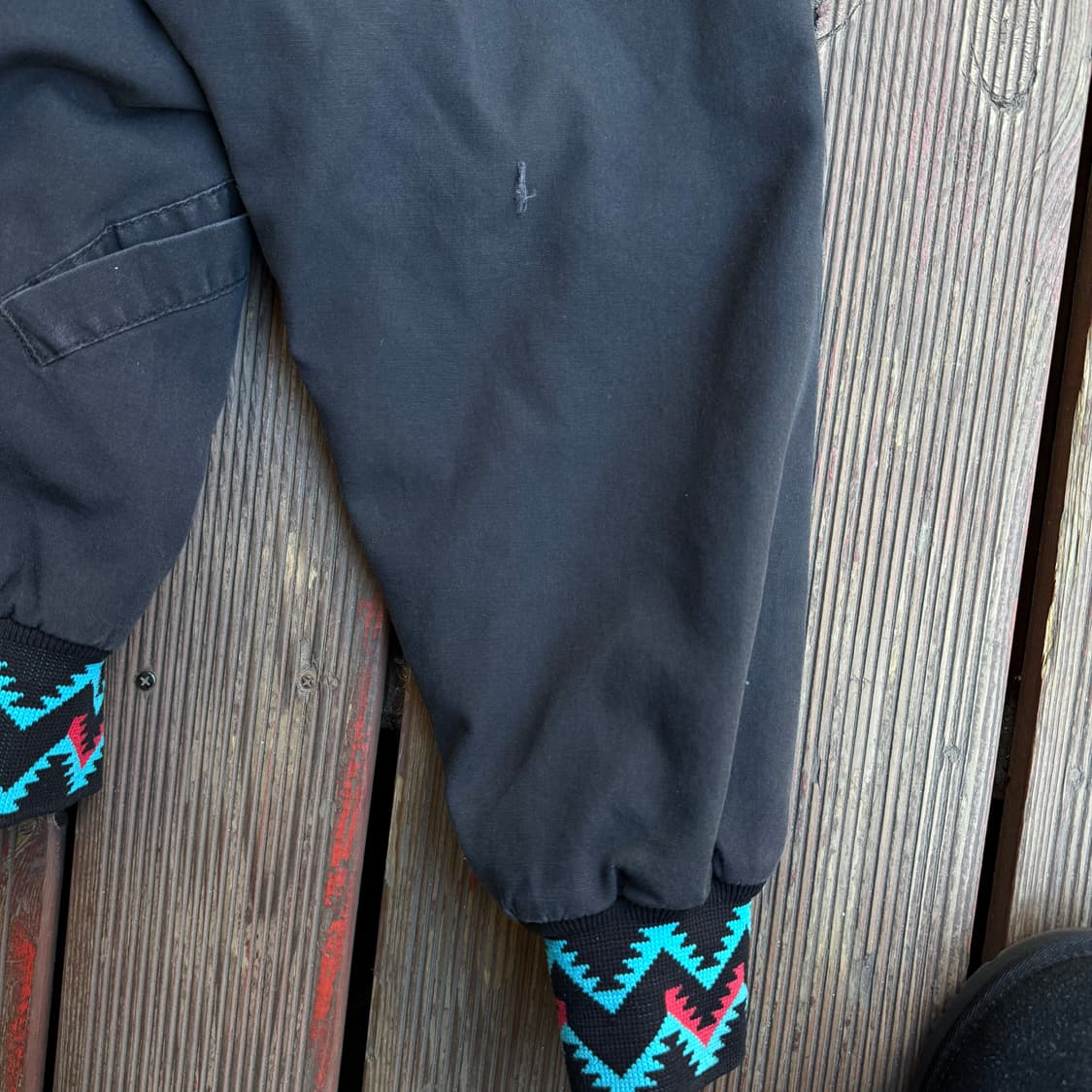 WESTARK 블랙 패턴 봄버 자켓 Rhonda 상품이미지6