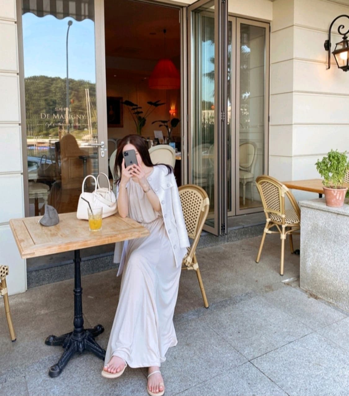 더로랑 japan fabric 트위드자켓(새상품S) 상품이미지1