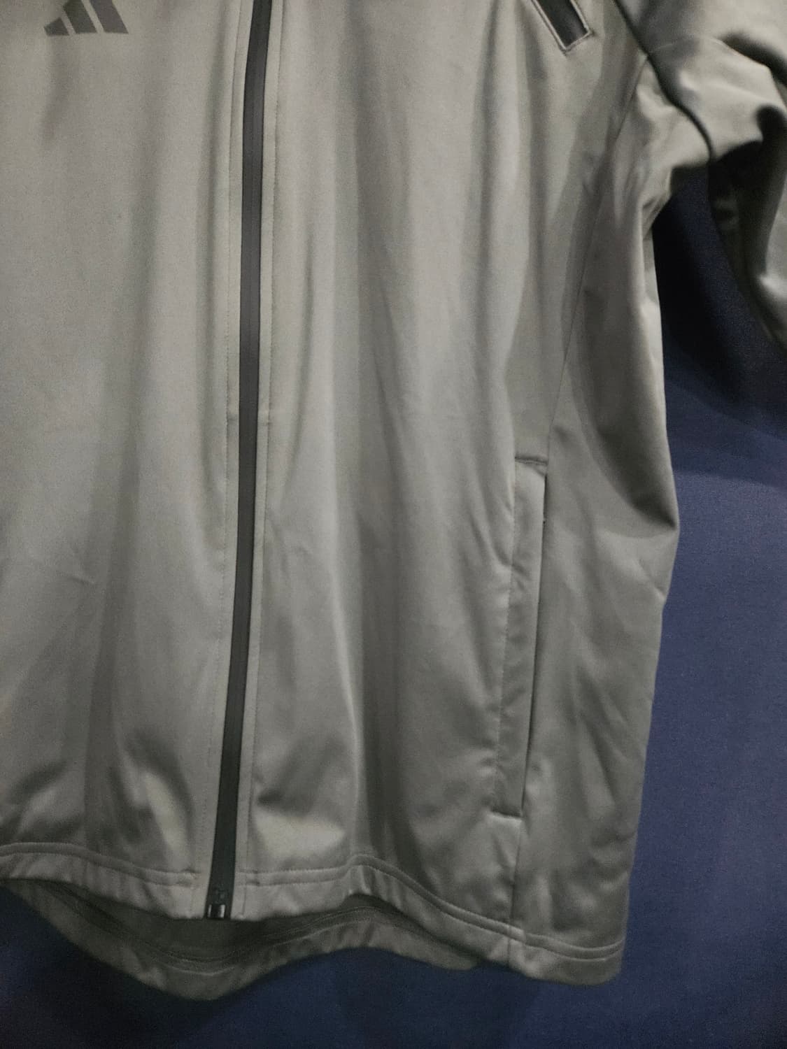 아디다스 삼선 그레이 남성 슬림핏 95 후드집업  상품이미지6