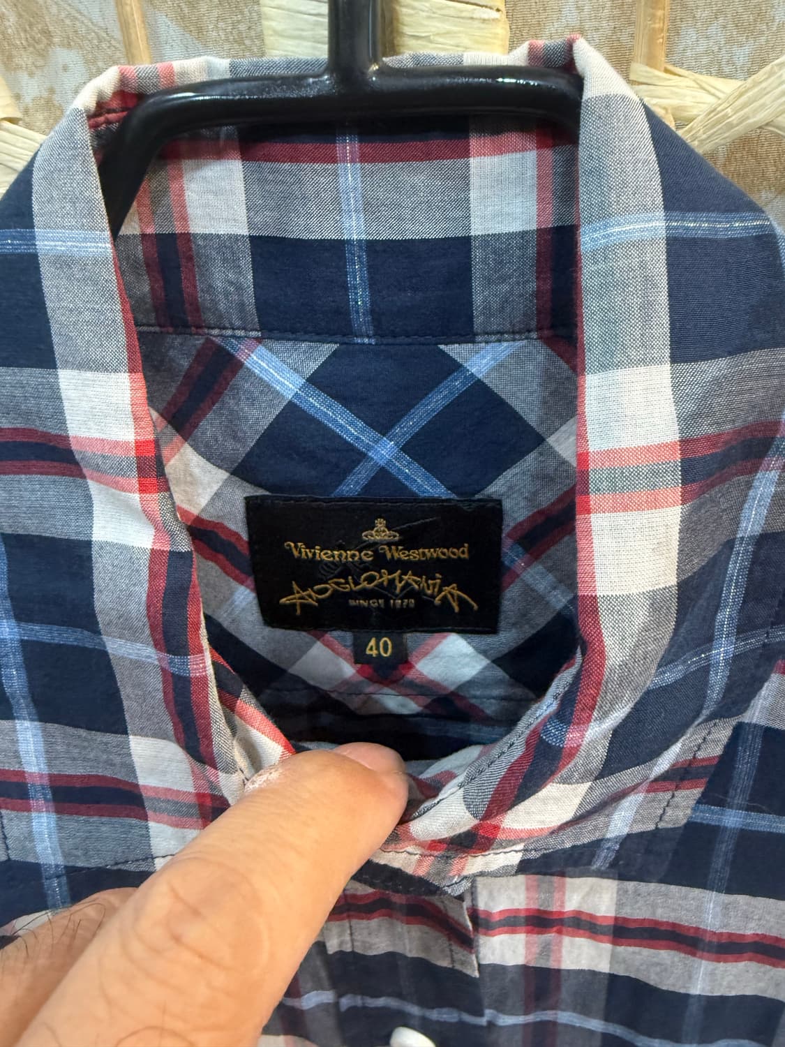 40/55-66 정품 비비안웨스트우드 셔츠 팝니다 상품이미지2