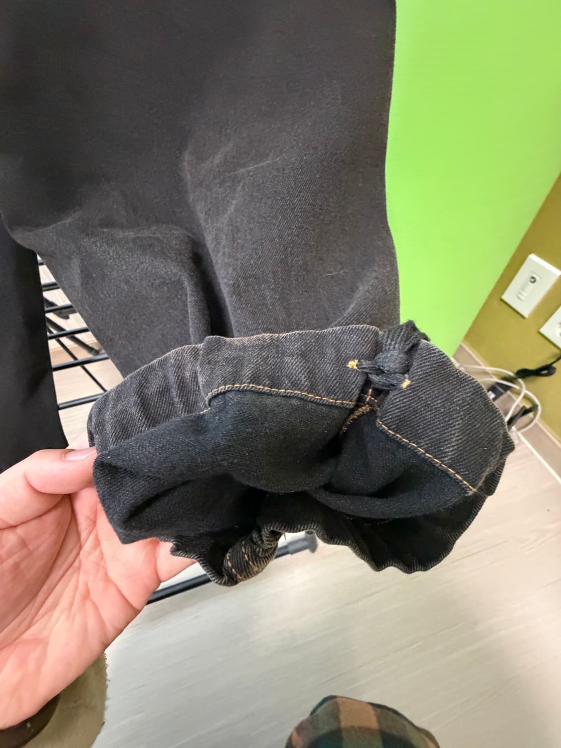 피그먼트 워싱데님 팬츠(브라운색상) 상품이미지7