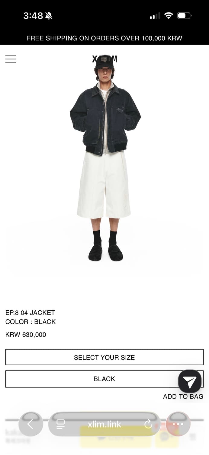 XLIM EP.8 04 JACKET 상품이미지1