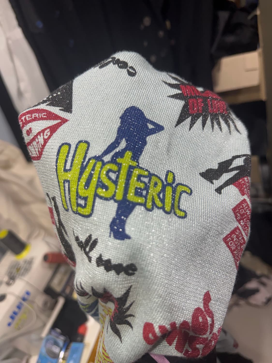 히스테릭 글래머 히스걸 패턴 가디건 자켓 상품이미지2