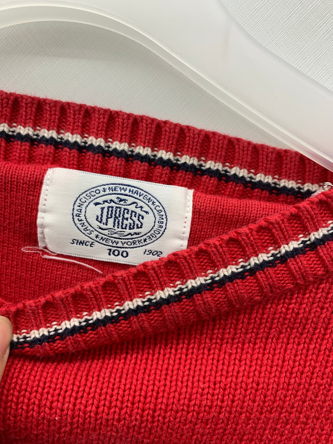 J.press 아가일 니트 상품이미지6