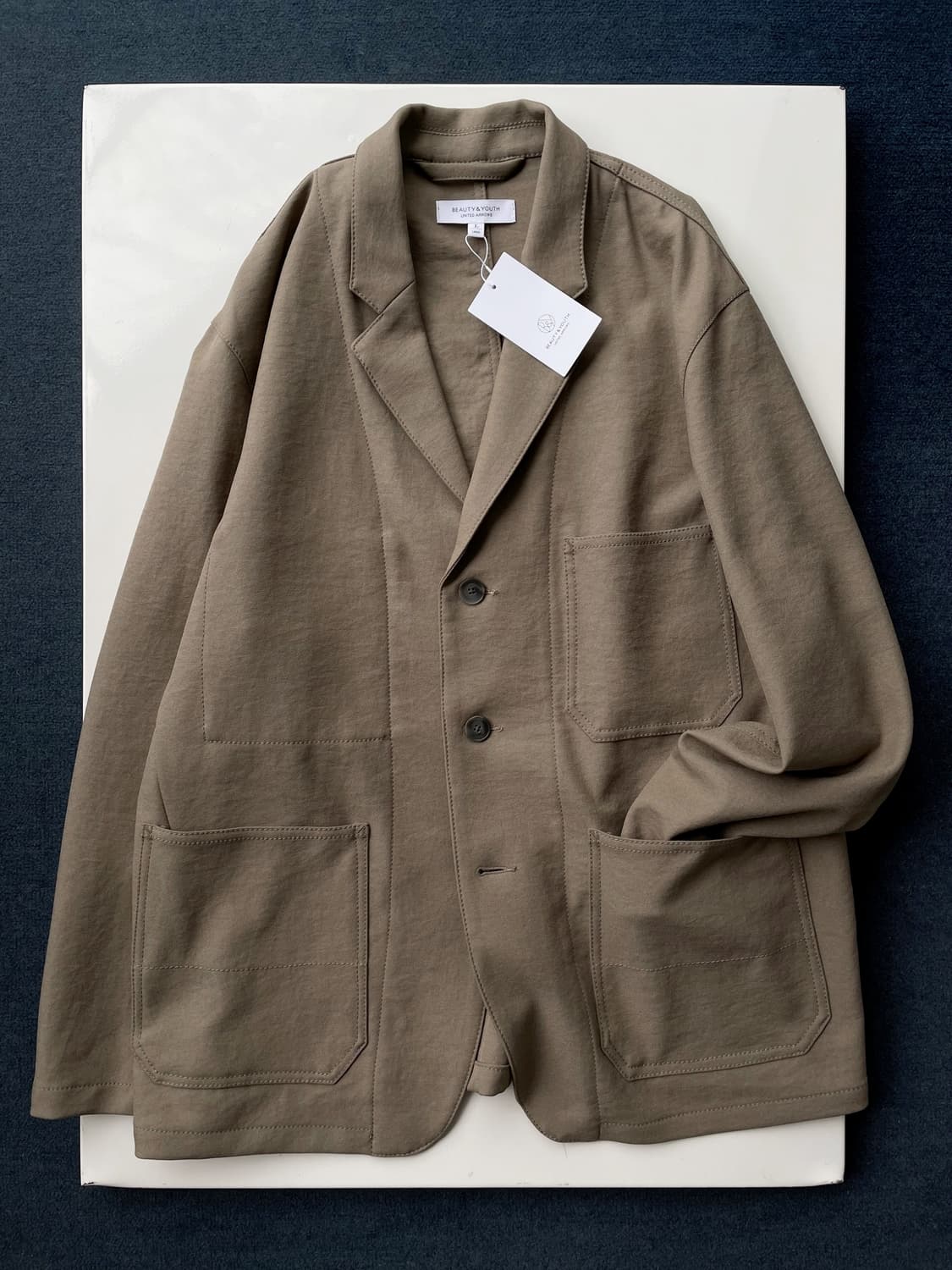 [unused,L] Relax single jacket 상품이미지5