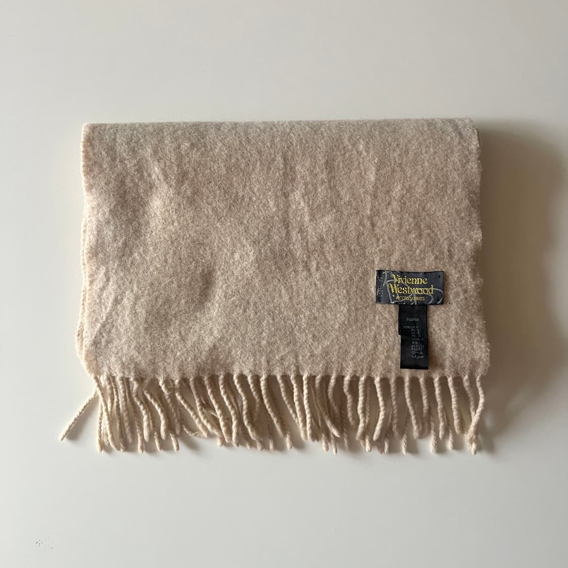 VIVIENNE WESTWOOD wool 100% Muffler 이태리제 상품이미지4