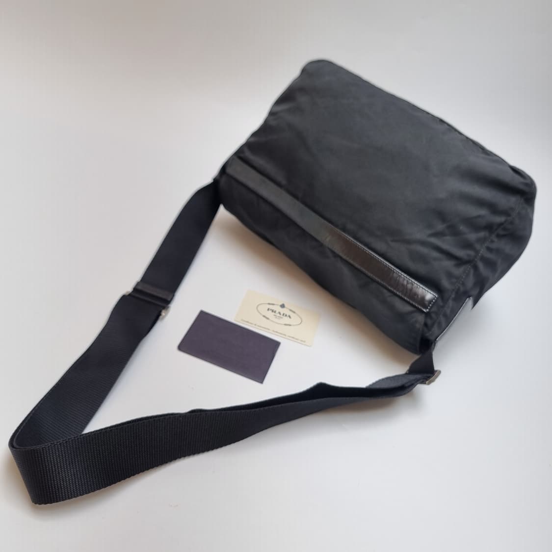 프라다 PRADA 투버클 메신저백 크로스백 남여공용 (신형, 개런티카드) 상품이미지6