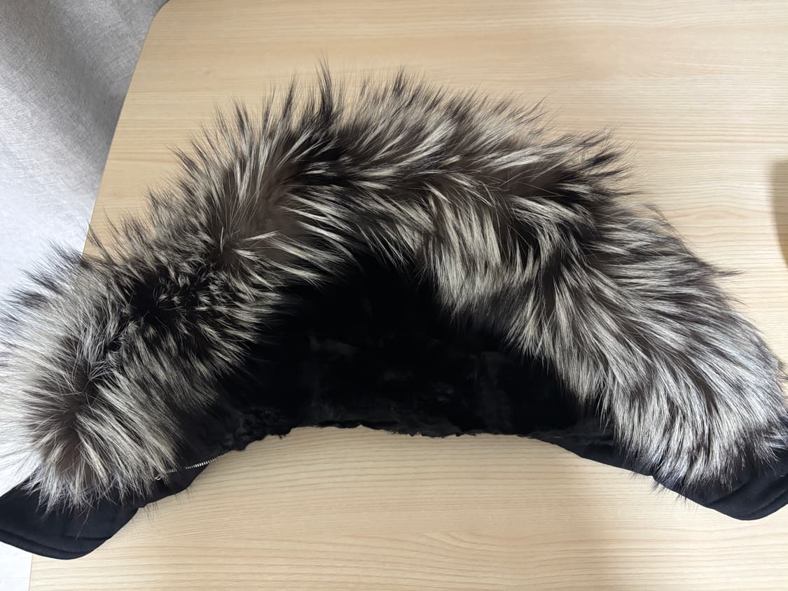 질스튜어트 폭스퍼 패딩 M사이즈 상품이미지7