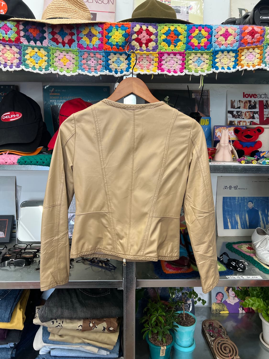 Dinophatheca Lamb Leather Jacket 상품이미지2